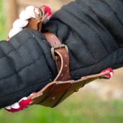 Epic Armoury Par Læder Couters, Brun-rød -Celtic Web Merchant Store par laeder couters brun rod 4