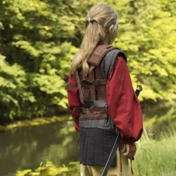 Epic Armoury RFB Fighter Læder Armour, Brun -Celtic Web Merchant Store rfb fighter laeder armour brun 4