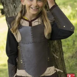 Epic Armoury RFB Læder Brystet Rustning S, Brun -Celtic Web Merchant Store rfb laeder brystet rustning s brun 2