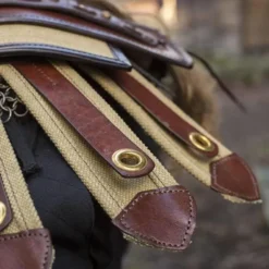 Epic Armoury Roman Pauldrons, Par, LARP -Celtic Web Merchant Store roman pauldrons par larp 3