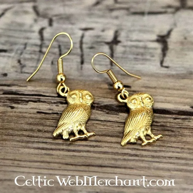 Roman Ugle øreringe 2 Roman Ugle øreringe - Billede 2