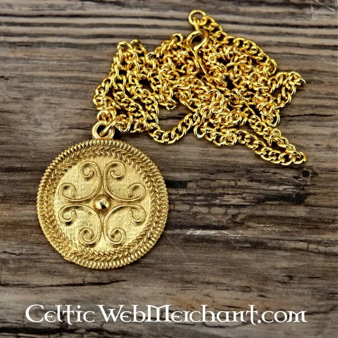 Romersk Filigran Rulle Vedhæng, 2.-3 århundrede E.Kr. 1 Romersk Filigran Rulle Vedhæng, 2.-3 århundrede E.Kr.