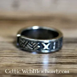 Rune Ring, Tin -Celtic Web Merchant Store rune ring tin 4