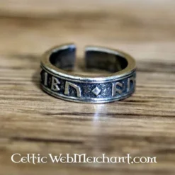 Rune Ring, Tin -Celtic Web Merchant Store rune ring tin 5