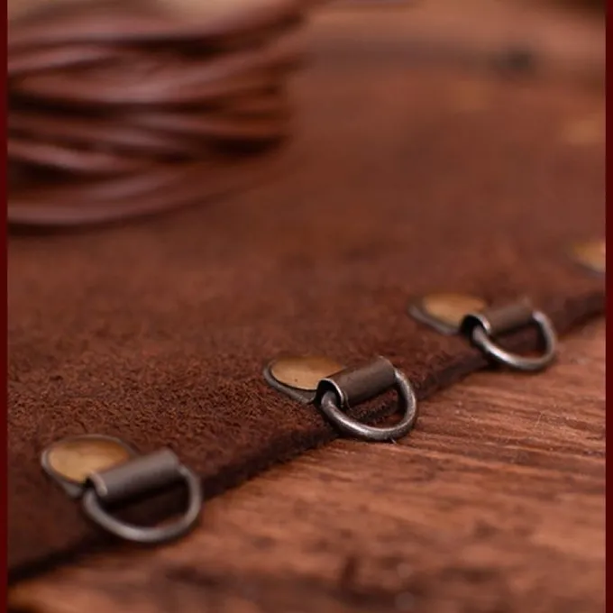 Deepeeka Ruskind Vambraces Leofric, Brun 3 Deepeeka Ruskind Vambraces Leofric, Brun - Billede 3