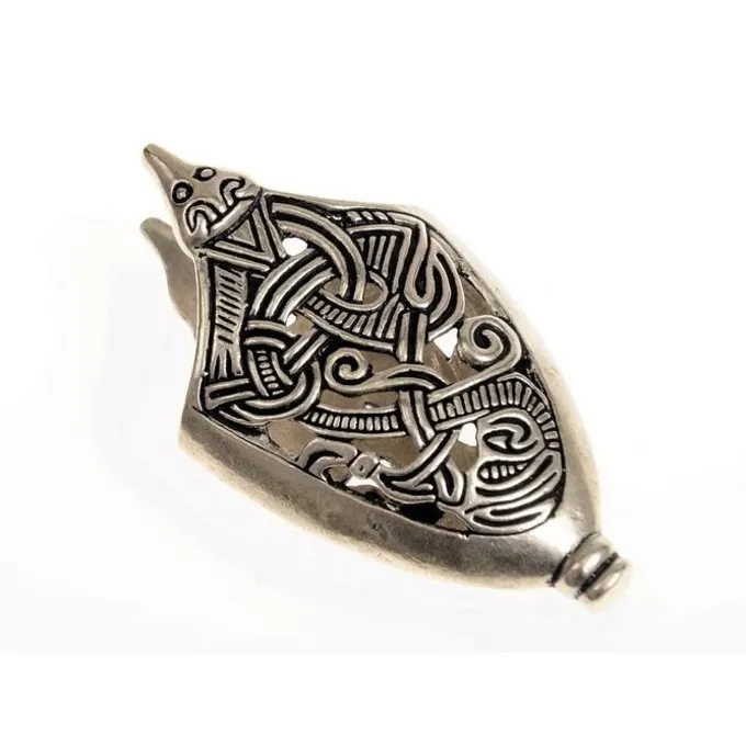 Skede Ende Borre Stil, Forsølvede 2 Skede Ende Borre Stil, Forsølvede - Billede 2