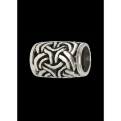 Sølv Borrestyle Skæg Perle