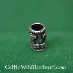 Sølv Skæg Perle Med Torshammer -Celtic Web Merchant Store solv skaeg perle med torshammer 2