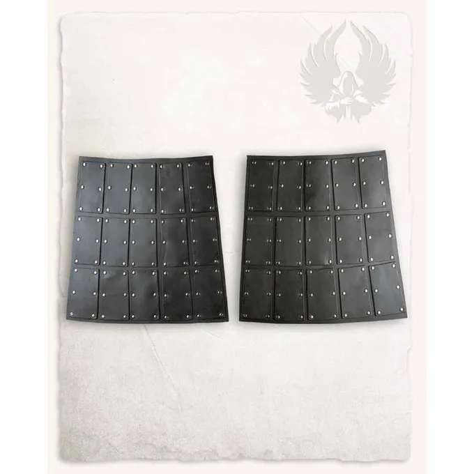 Mytholon Split Læder Kvaster Quintus, Sort 1 Mytholon Split Læder Kvaster Quintus, Sort