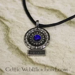 SPQR Vedhæng, Blå 5 SPQR Vedhæng, Blå -Celtic Web Merchant Store spqr vedhaeng bla 2