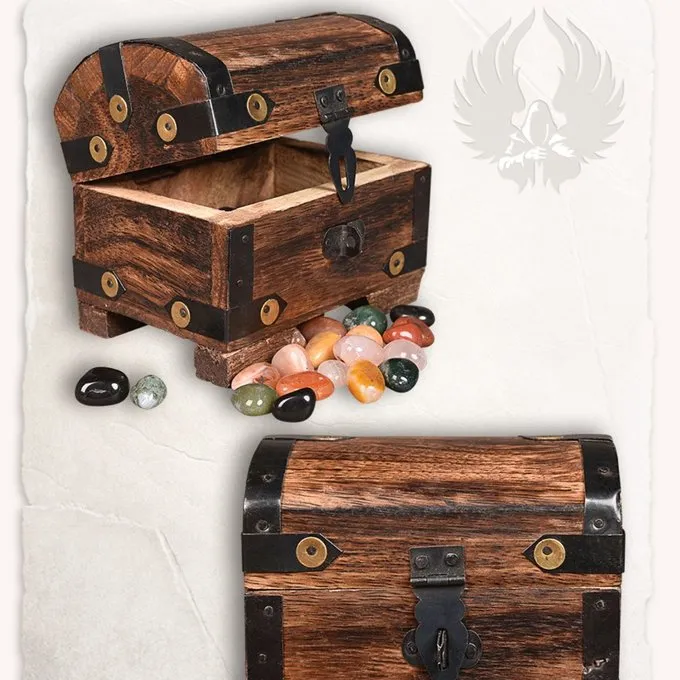 Mytholon Trækiste Med Smykkesten 1 Mytholon Trækiste Med Smykkesten