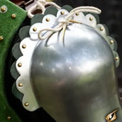 Epic Armoury Tunget Pauldrons, Grøn -Celtic Web Merchant Store tunget pauldrons gron 3