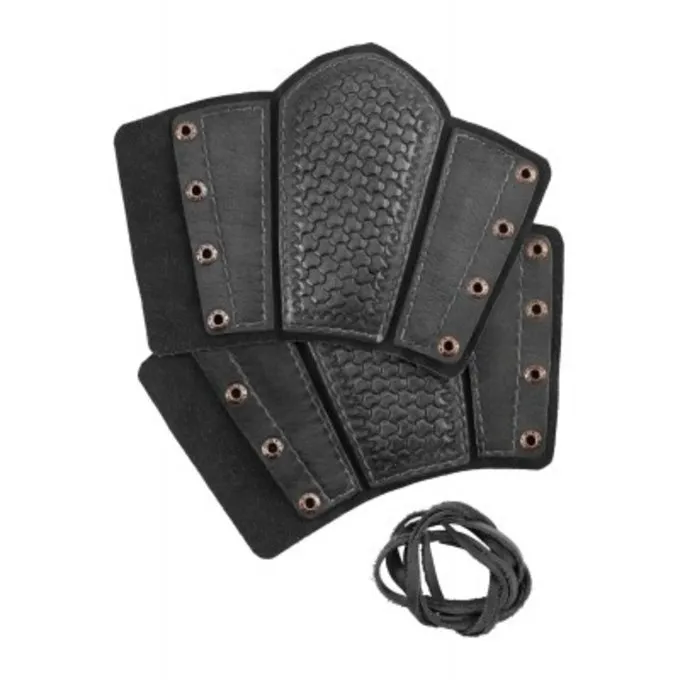 Ulfberth Vambraces Drogon, Sort 2 Ulfberth Vambraces Drogon, Sort - Billede 2