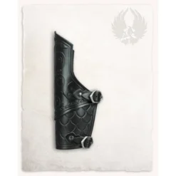 Mytholon Vambraces Gawain, Sort -Celtic Web Merchant Store vambraces gawain sort 2