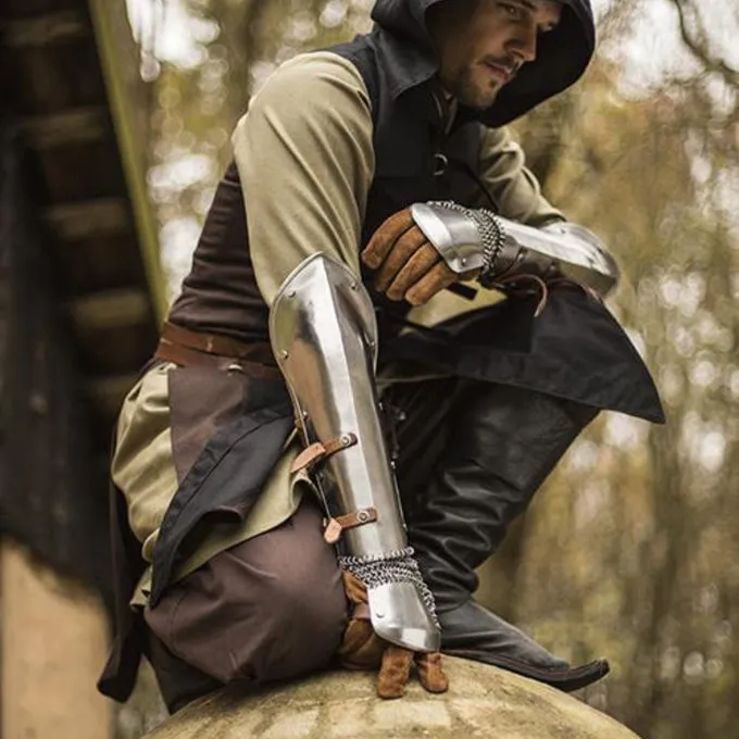 Epic Armoury Vambraces Med Chainmail 3 Epic Armoury Vambraces Med Chainmail - Billede 3