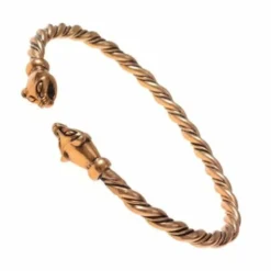 Viking Armbånd Med Væsel Hoveder