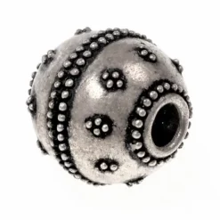 Viking Skæg Bead Gotland, Forsølvet Bronze