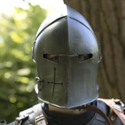 Epic Armoury Viseret Barbuta, Patineret 6 Epic Armoury Viseret Barbuta, Patineret -Celtic Web Merchant Store viseret barbuta patineret 2